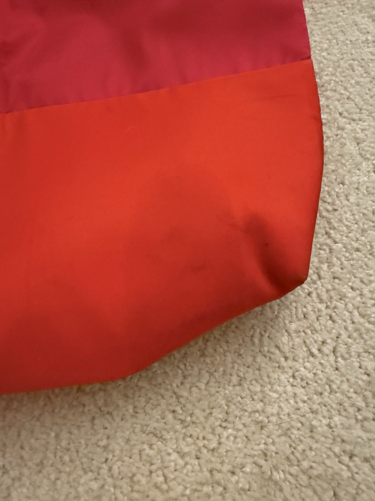 10x Lancôme Pink/Red Waterproof Flamingo Lined Tote Bag Hot Barbie 16x15x3”