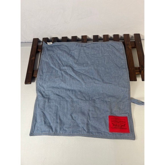 LEVI Strauss Narrate Piece Let Denim Case Pockets Logo Barware Textile blue