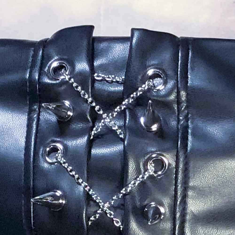 Goth Tops Gothic Tank Grunge Emo Clothing Spiked Y2K Punk Rock Clothes