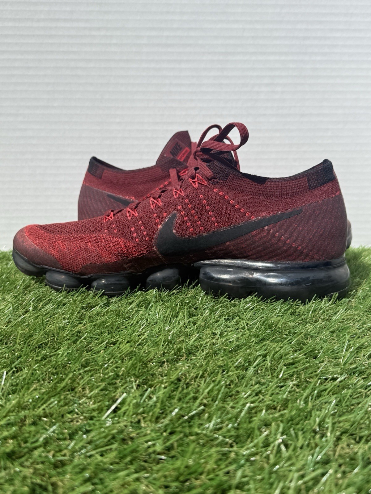 Size 11 – Nike Air VaporMax Dark Team Red