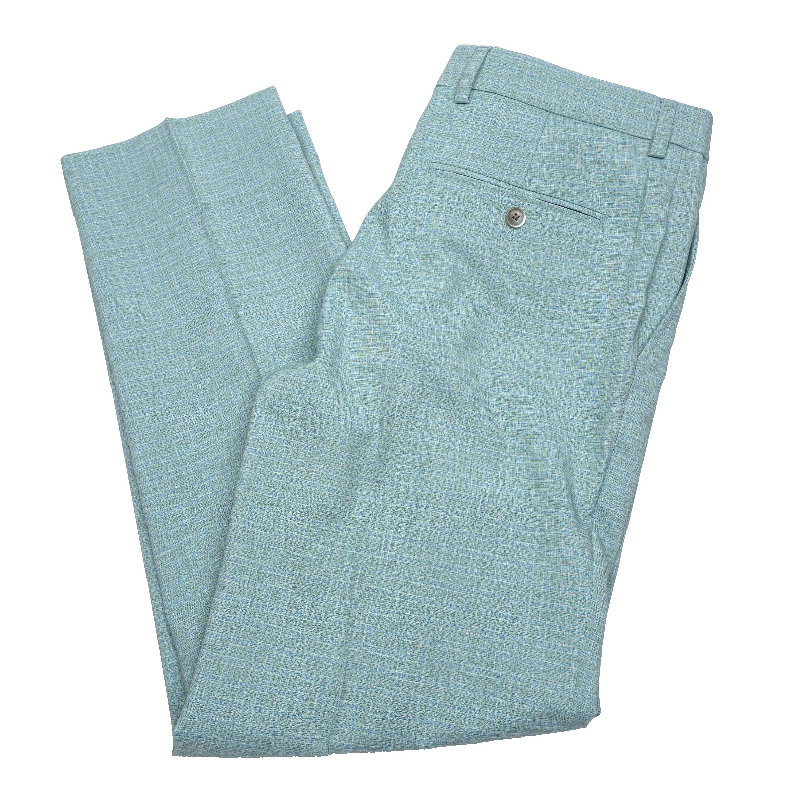 Nautica Gaff Suit Mens 38S X 32 Modern Fit Mint Green Two-Piece Nested