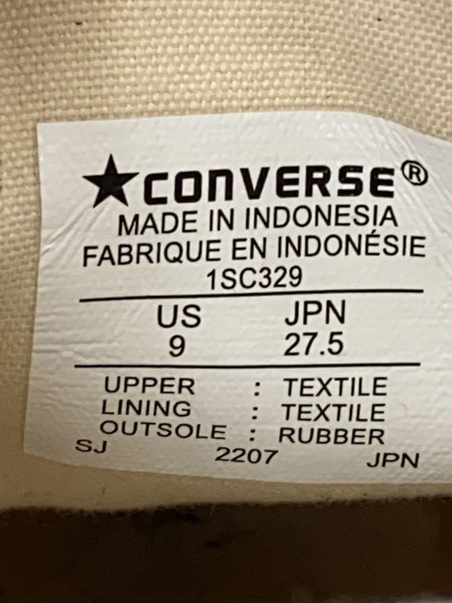 Converse Low-Cut Sneakers/27.5Cm/Wht/Canvas/1Sc329 BF978