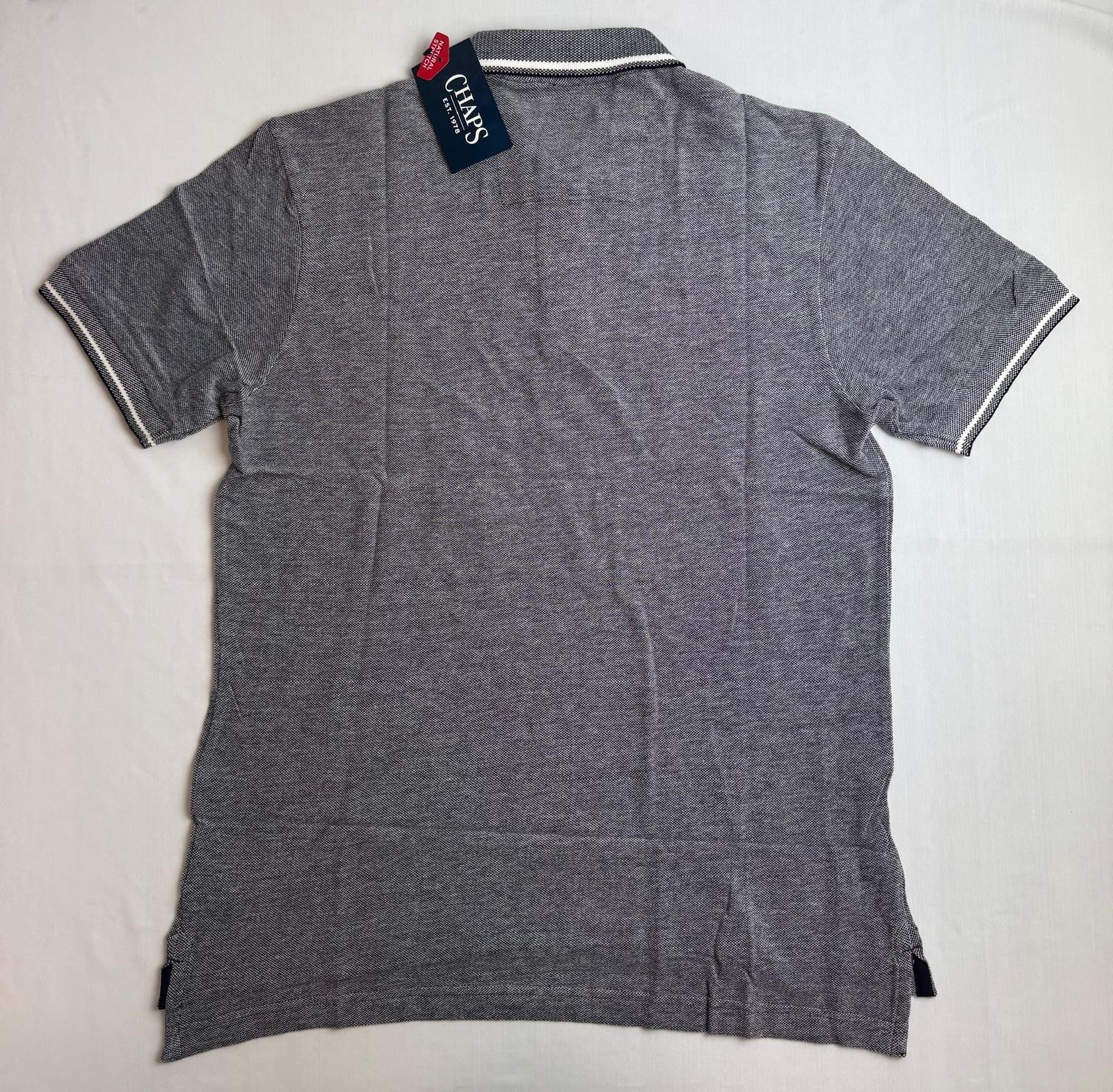 CHAPS Natural Stretch Light Polo Men`s Shirt. BLUE DEPTHS. Choose Your Size. NWT