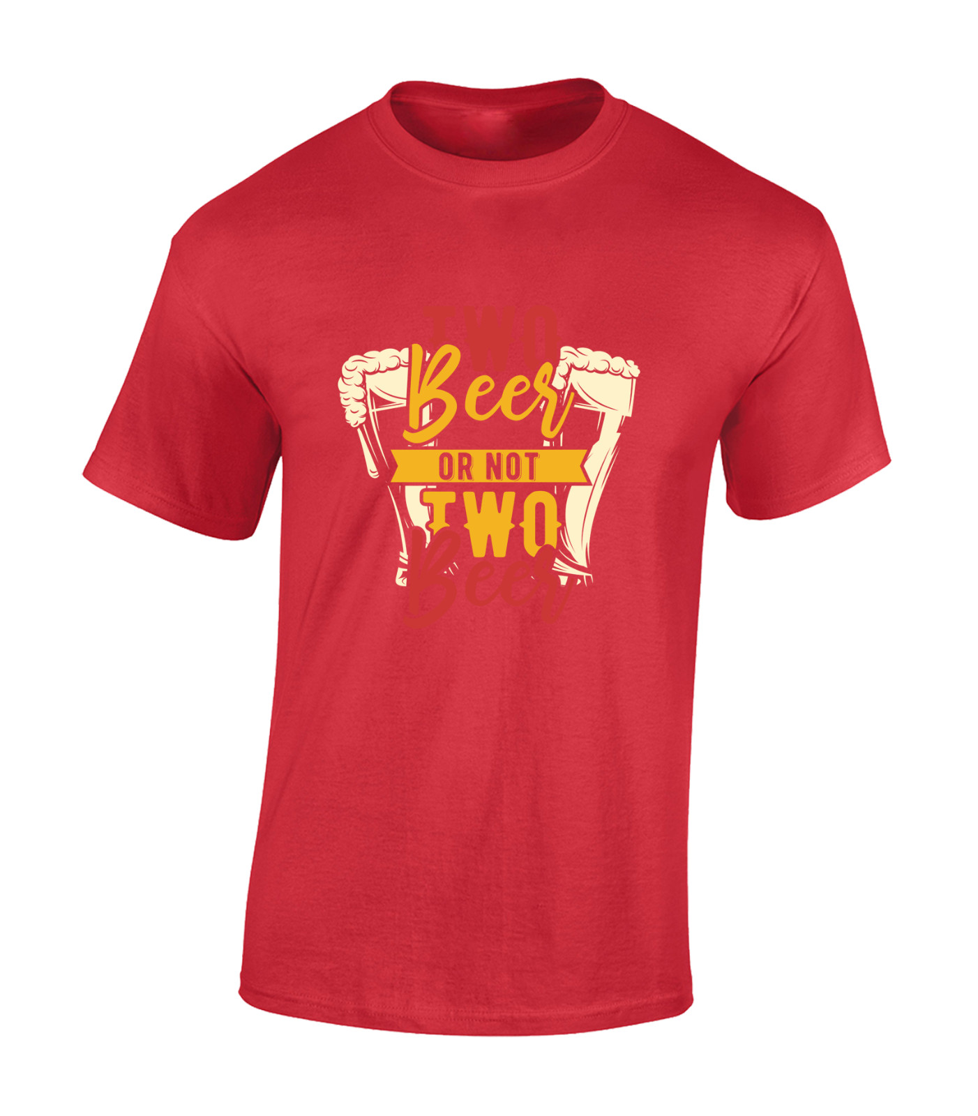 TWO BEER (DTF) OR NOT TO BEER MENS T SHIRT FUNNY DRINKING GIFT IDEA DESIGN DAD
