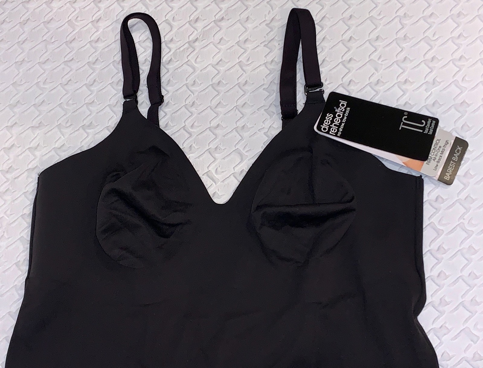 TC FINE INTIMATES Dress Rehearsal Barest Back All In One Bike Body Suit Womens L