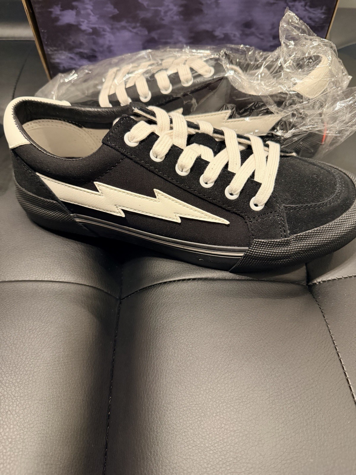 NEW Revenge x Storm Vol. 2 Low Black White Sneakers – Men’s Size 8 – With Box