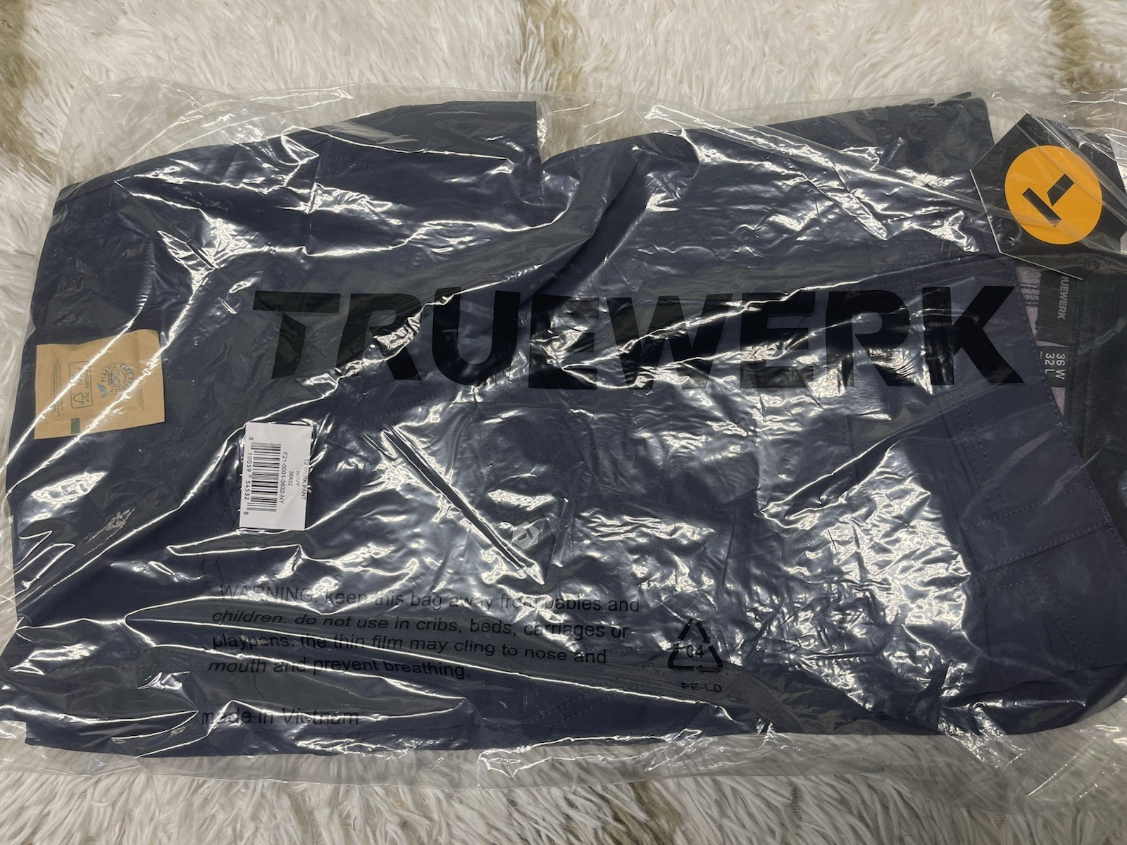 *Brand New* Truewerk T2 Werkpant Cargo Workwear Pants Men’s Size 36×32 – Navy