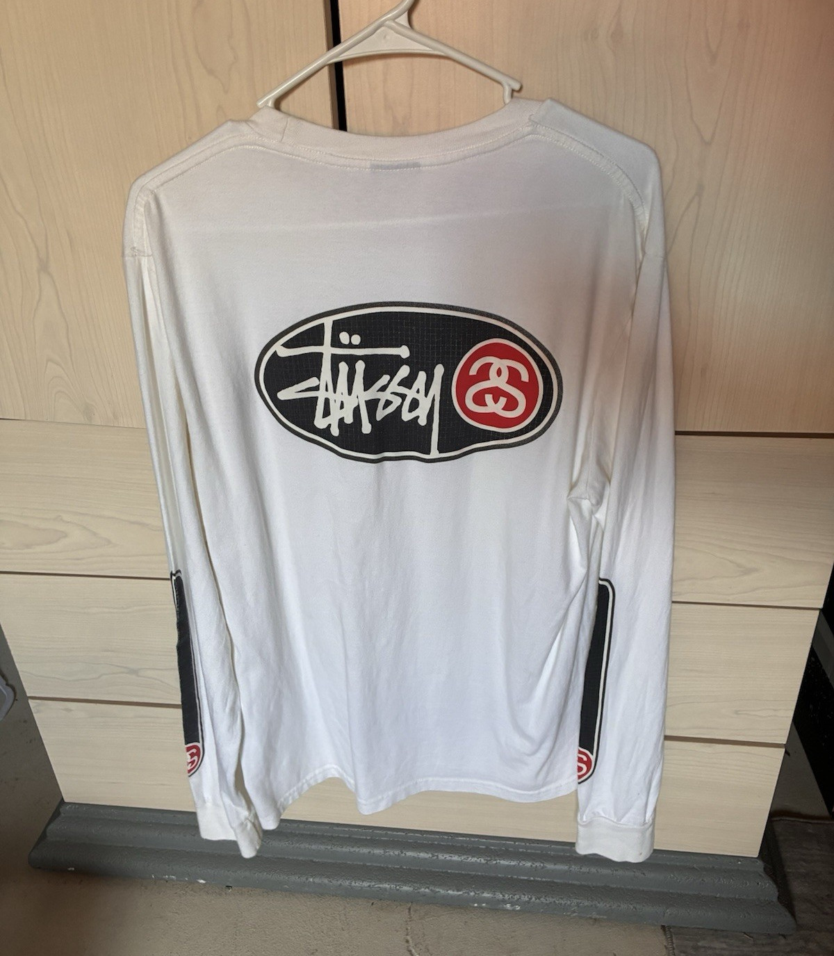 RARE stussy long sleeve super old in great condition L