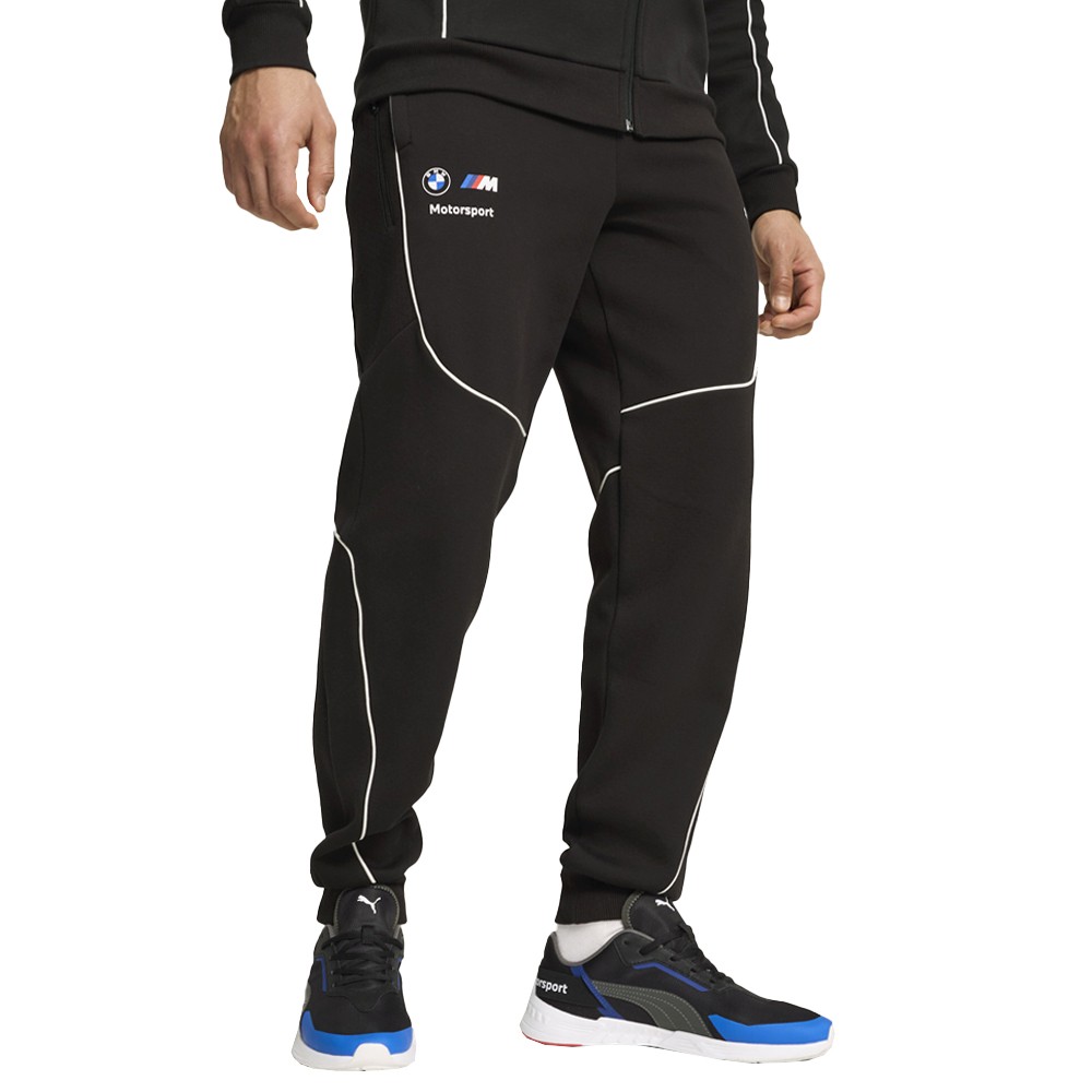 PUMA Bmw Mms Sweatpants Mens Black Casual Athletic Bottoms 62745801