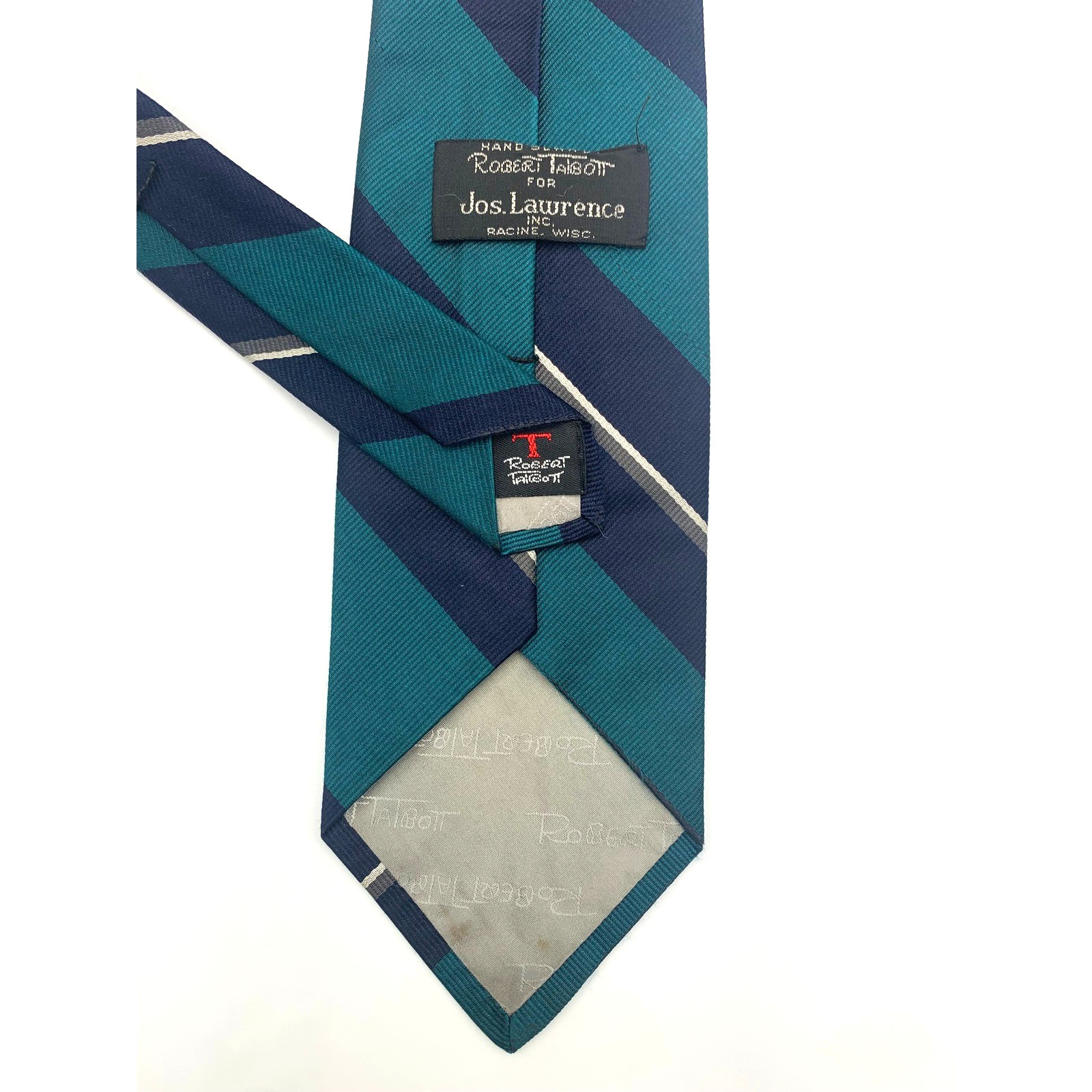 Robert Talbott Best in Class Repp Silk Striped Geometric Necktie Lot 3 Men’s