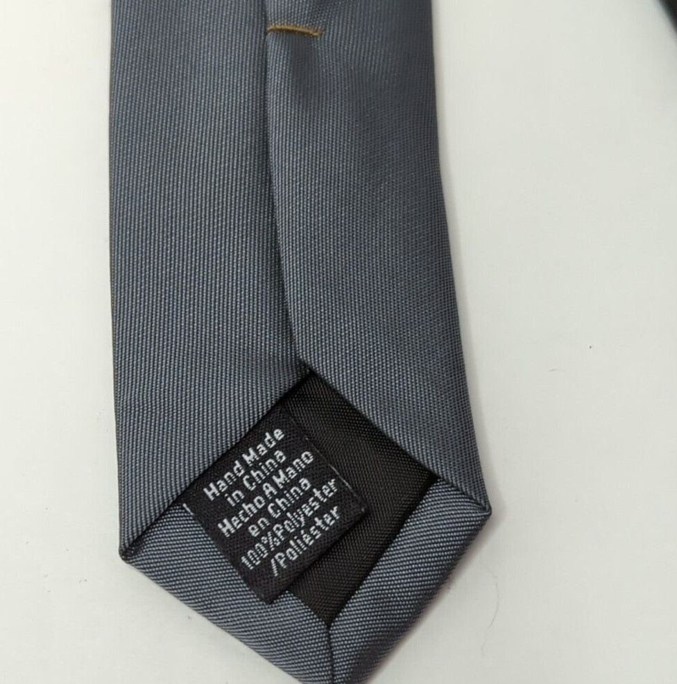 Duck Dynasty Jase Robertson I’m a Frog’s Nightmare Neck Tie Gray Black Pointed