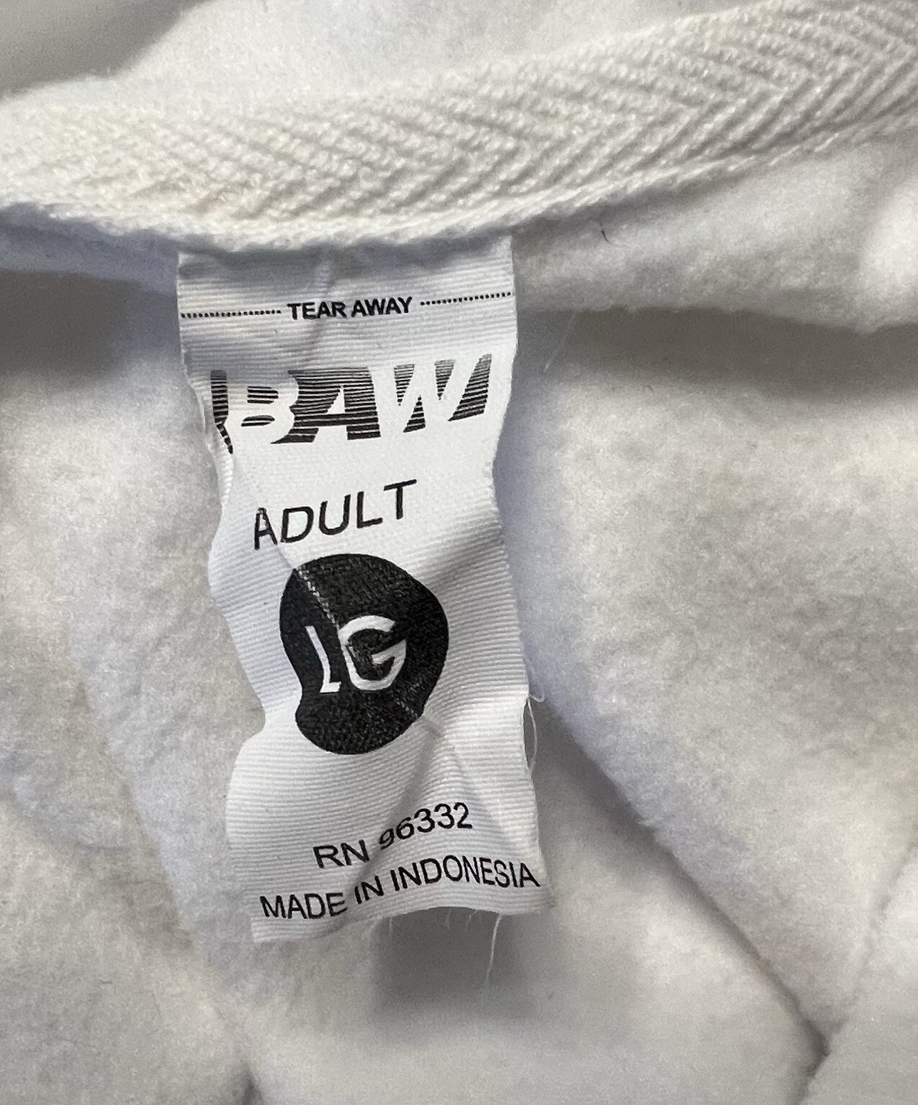 Second to None Gear Hoodie Sz L