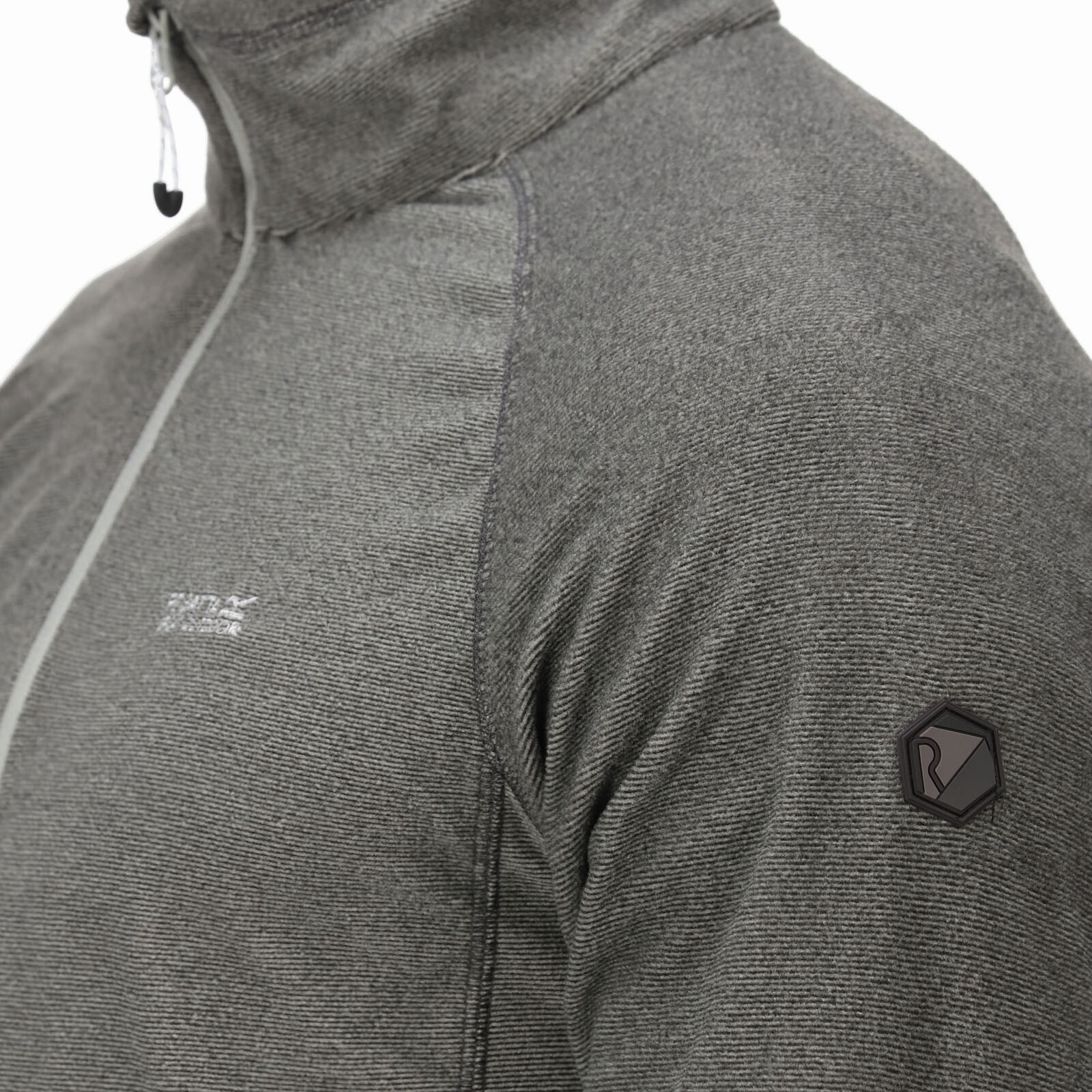 Regatta Mens Montes Lightweight 1/2 Zip Mini Stripe Outdoor Fleece Pullover
