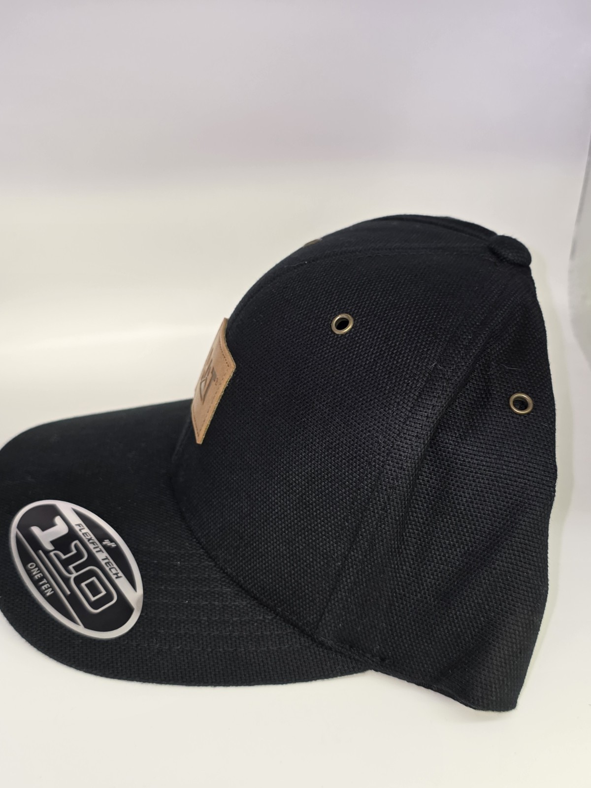 Caterpillar Flexfit Tech 110 One Ten Diamond Plate Hat/Cap Black- Genuine