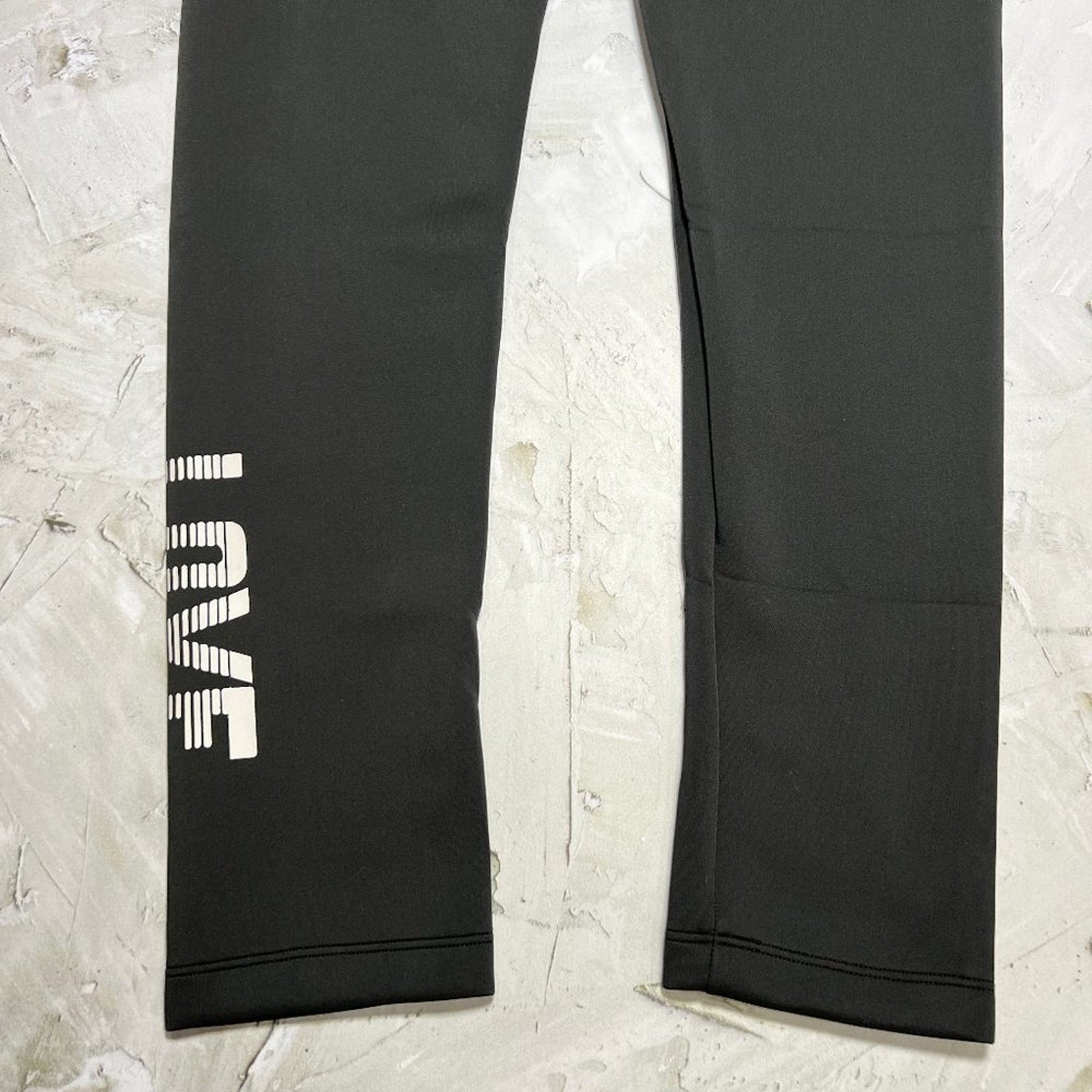 Love Stories Printed Leo Legging SIZE L Black Neoprene Lace-Up