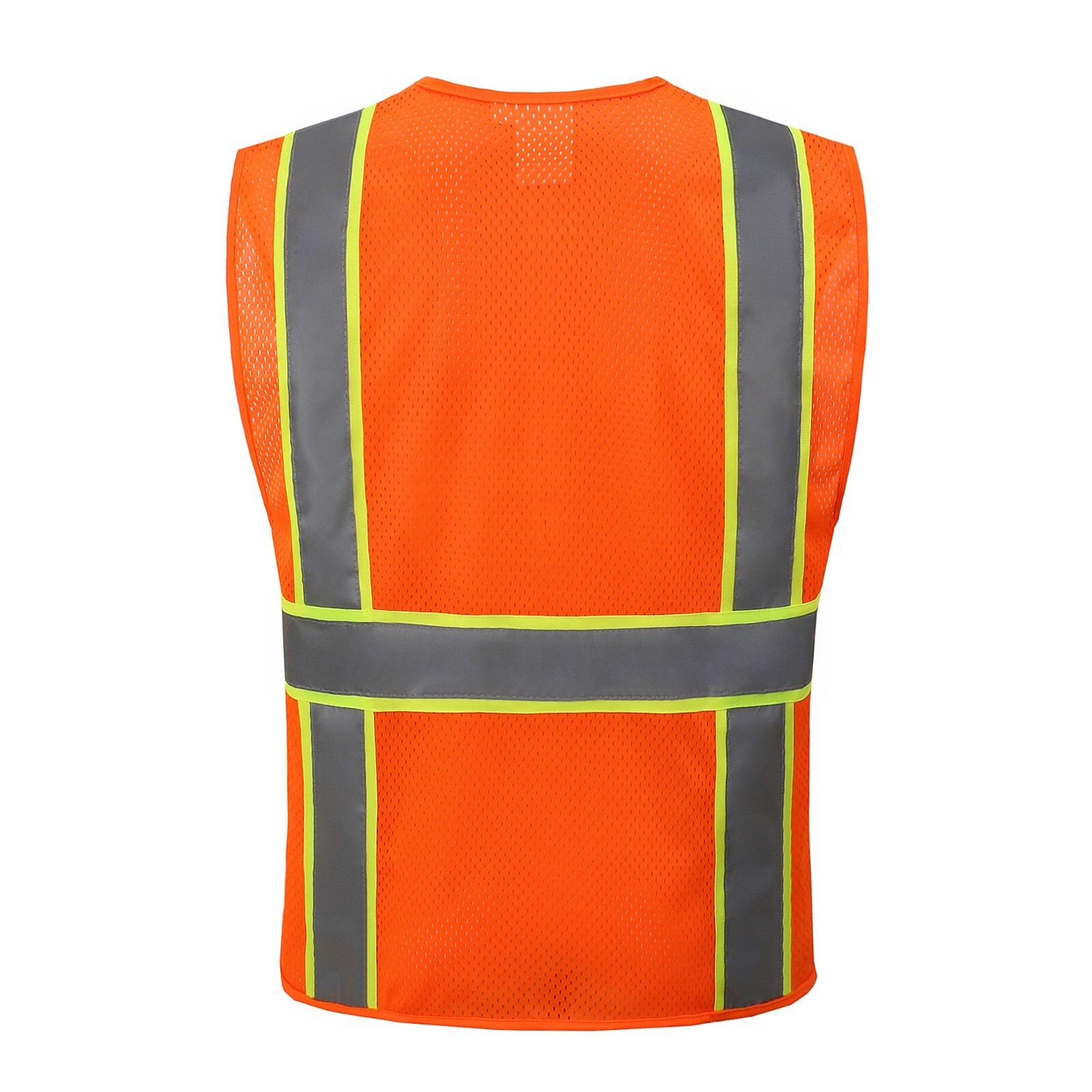 FX HIGH VISIBILITY Surveyor Two Tone Safety Vest Mesh front & Mesh back