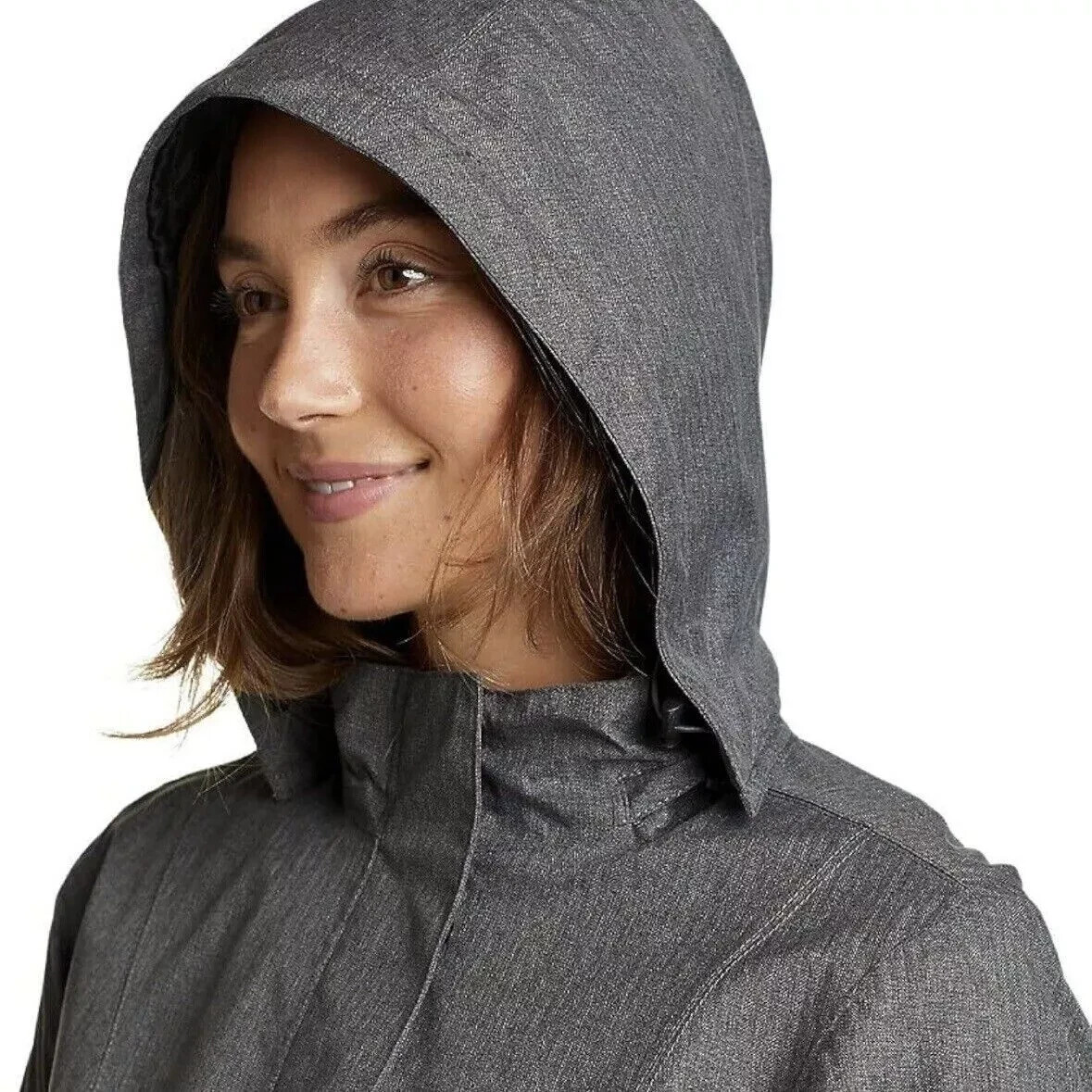 Eddie Bauer Women’s Girl on the Go Trench Coat, Medium Size, New