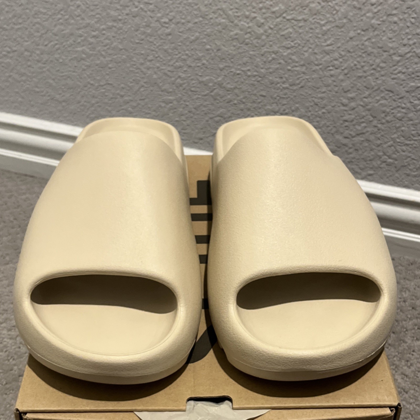 adidas Yeezy Slide Bone (Restock Pair) FZ5897 Size 14M
