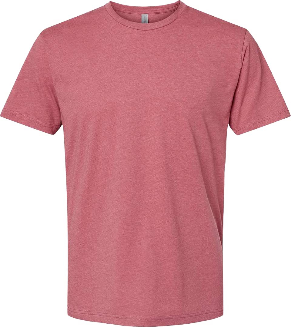 Next Level Mens Premium Fitted CVC Crew Tee Heather Mauve(1pck) Large