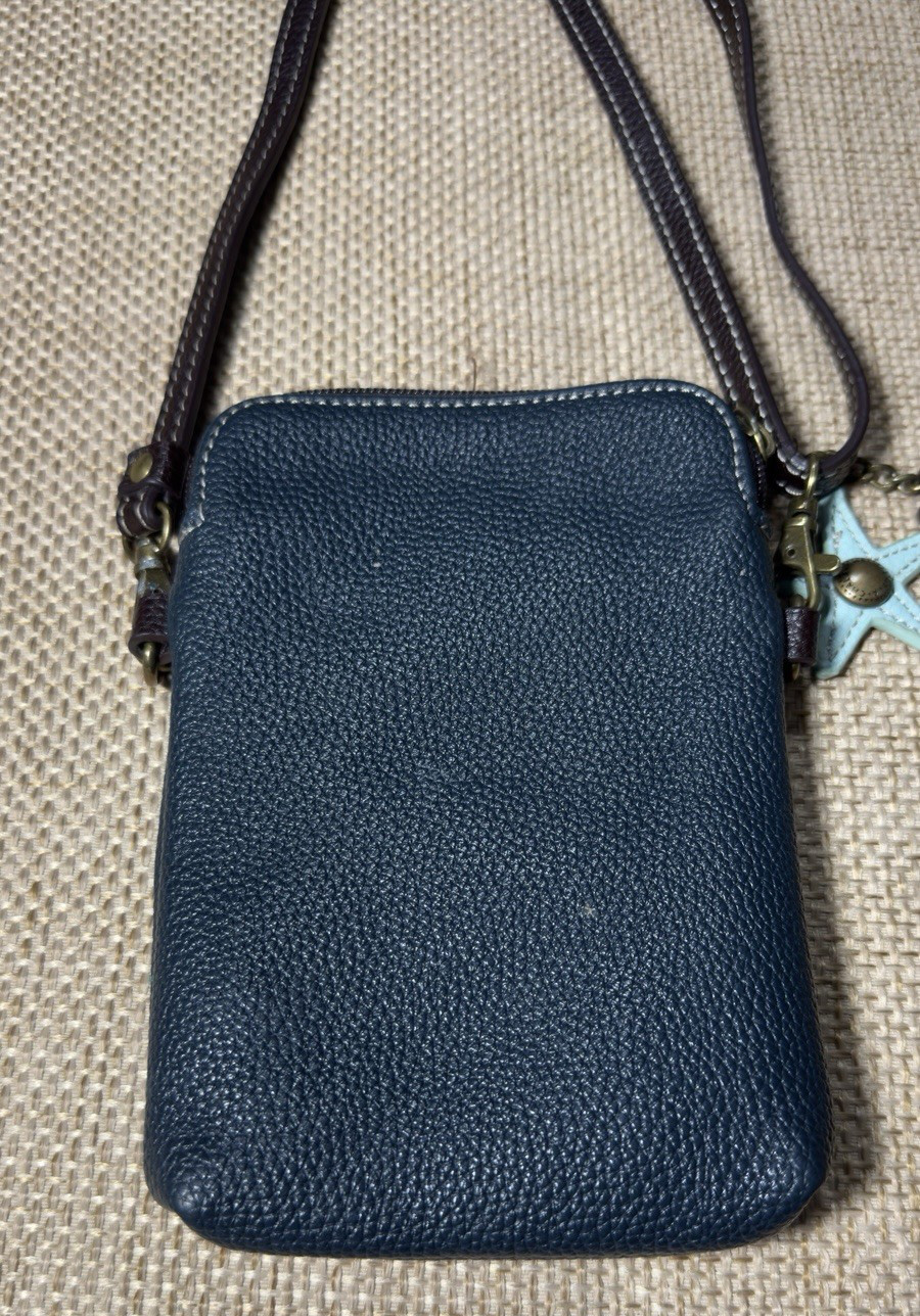 Chala Crossbody Purse Sea Turtle Print Adjustable Strap Starfish Seastar