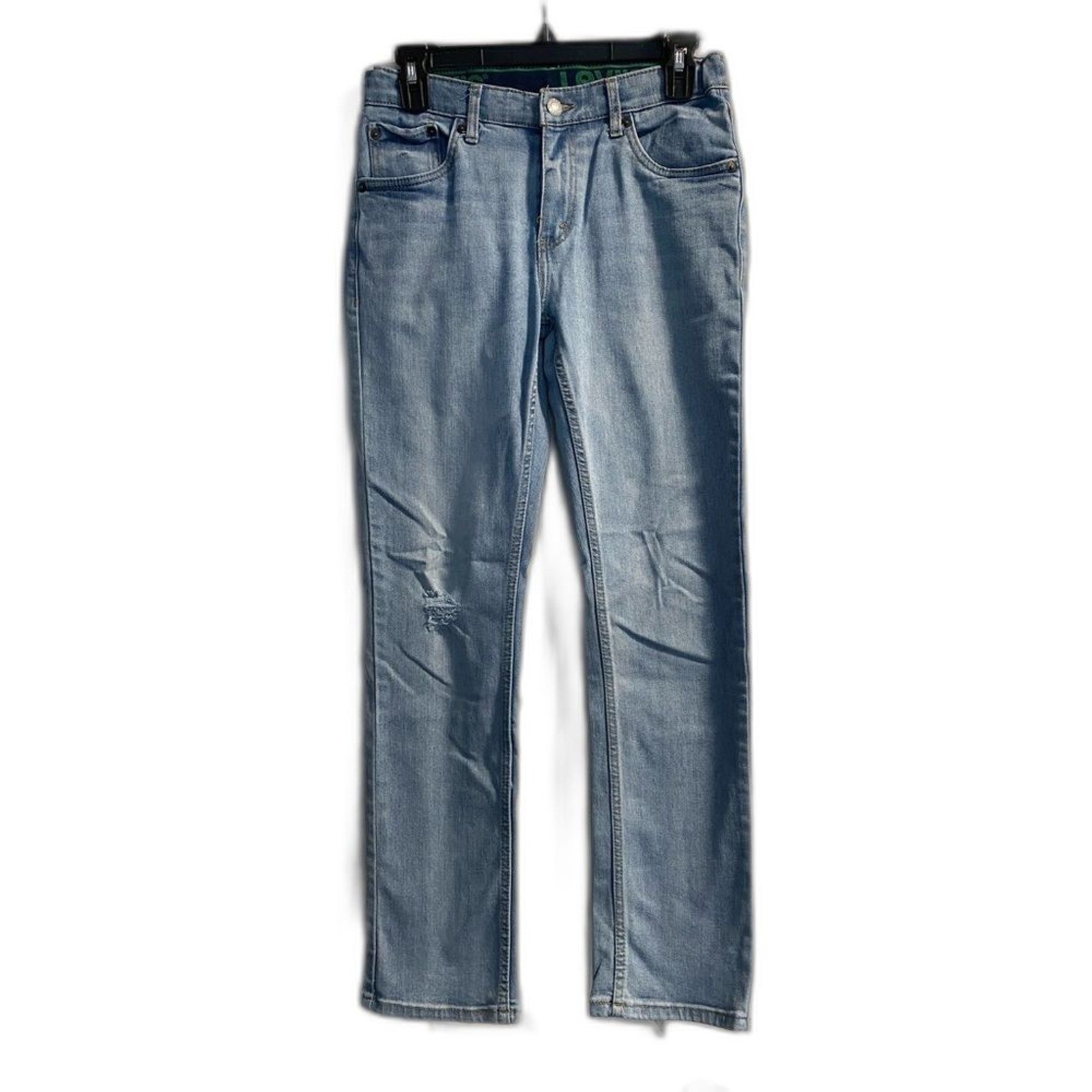 Levi’s 511 Slim Fit Jeans Kids 16 Regular Light Wash Blue Excellent 511-1579