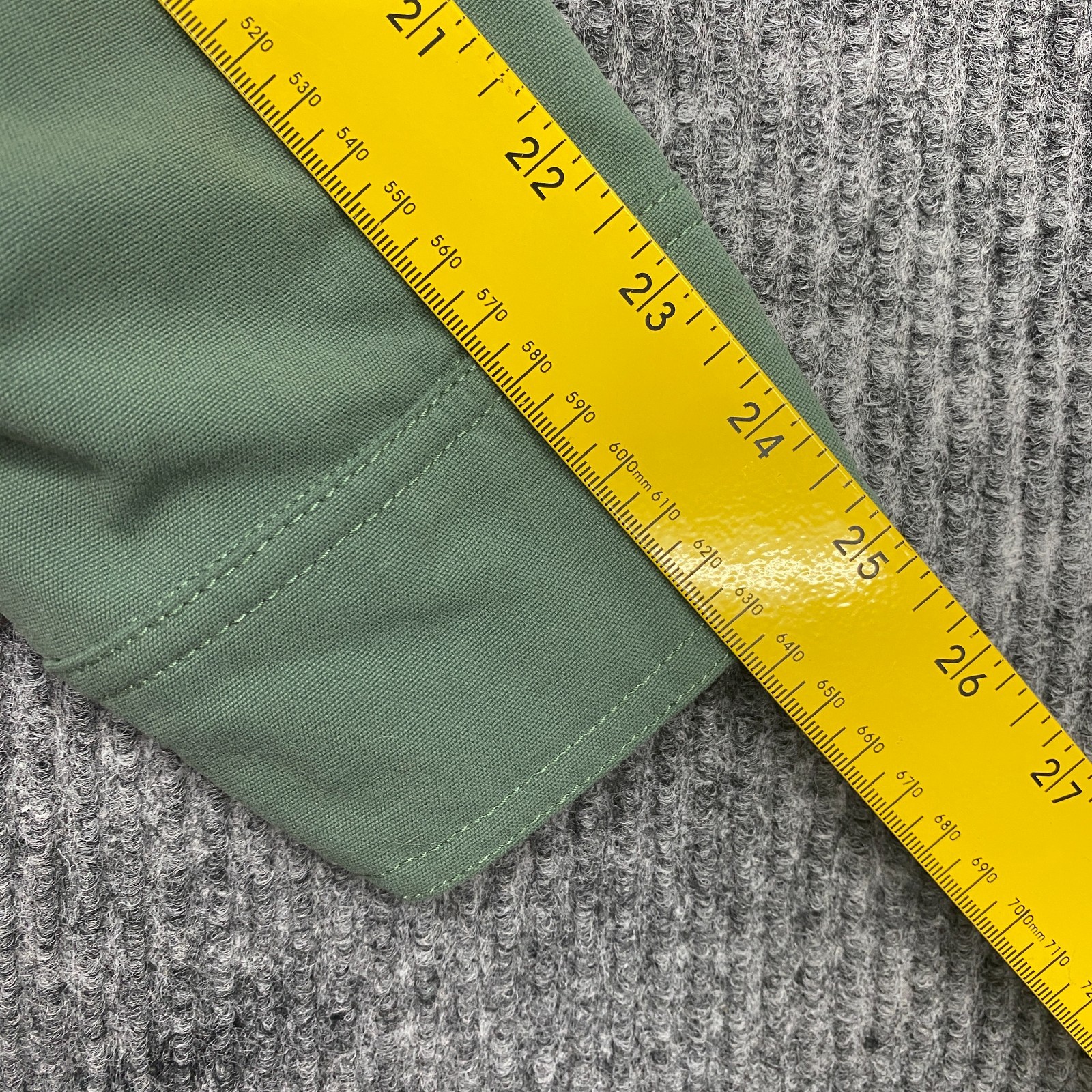 North Face Full Zip Button Snap Hooded Jacket Womens S Green Drawstrings Outdoor