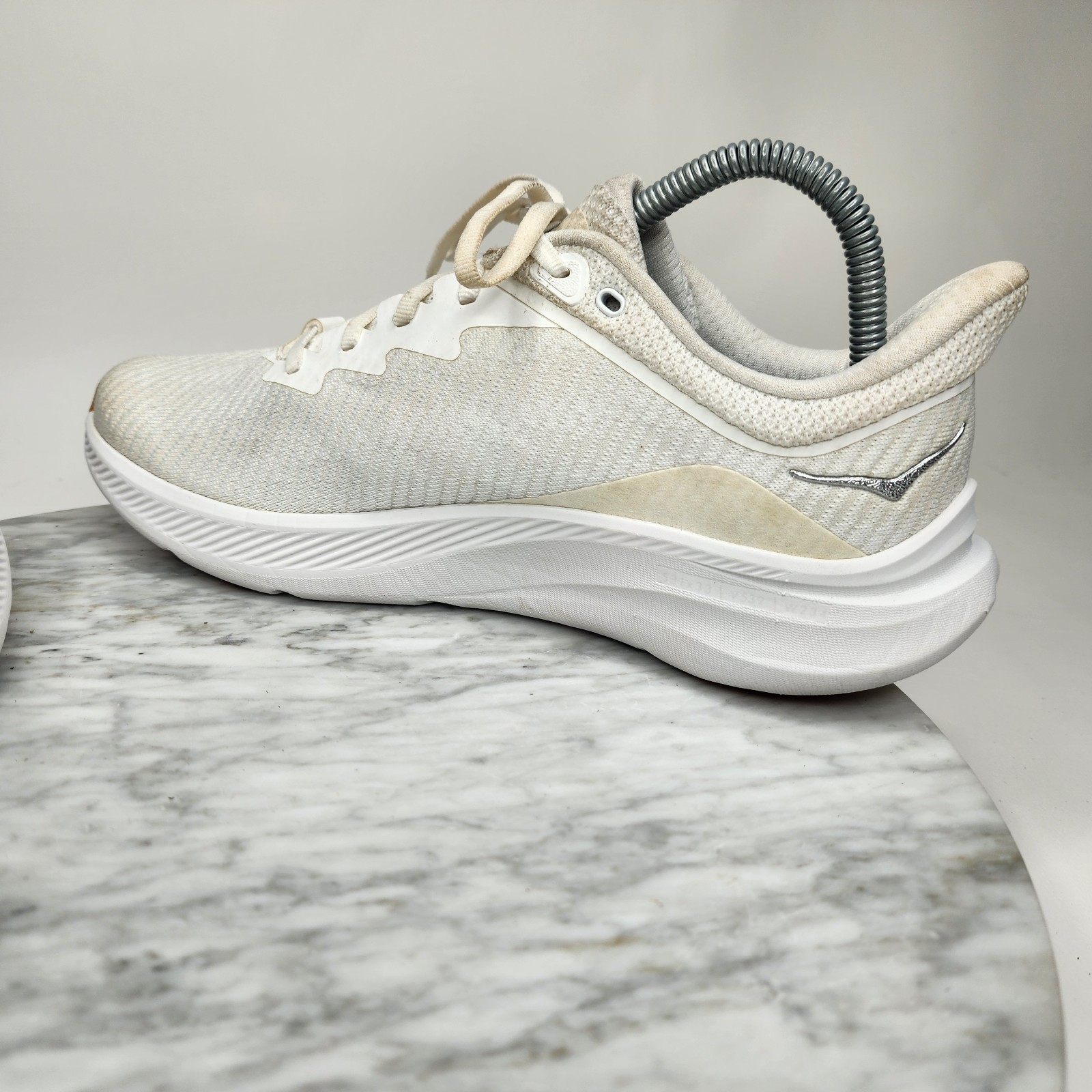 Hoka One One Solimar White Running Comfort Shoes Mens Size 8D 1123074WWH
