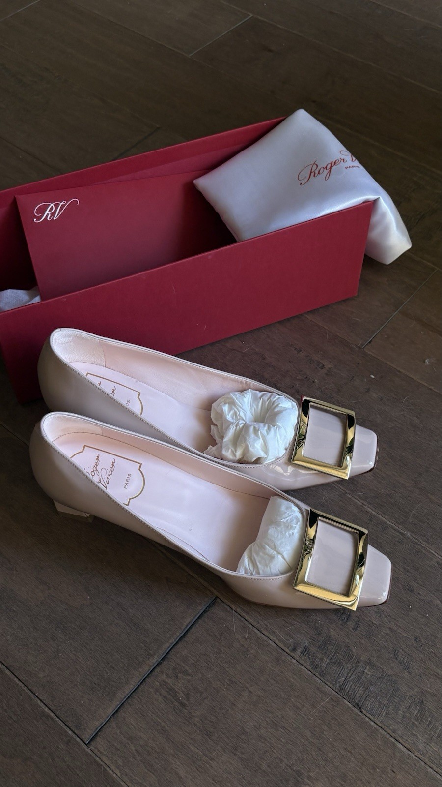 ROGER VIVIER Pumps TROMPETTE 38 Pink