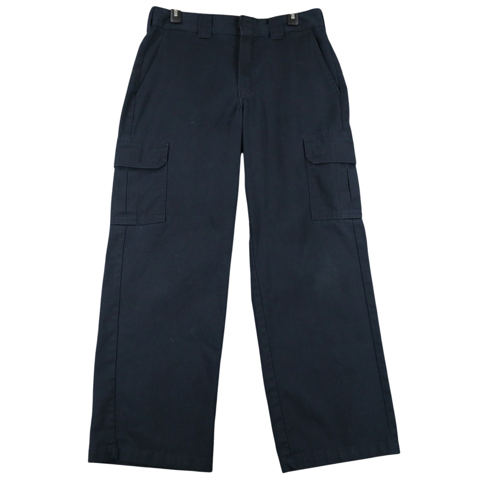 Dickies Cargo Pants Mens 30×29 Relaxed Straight Dark Navy Blue Workwear Utility
