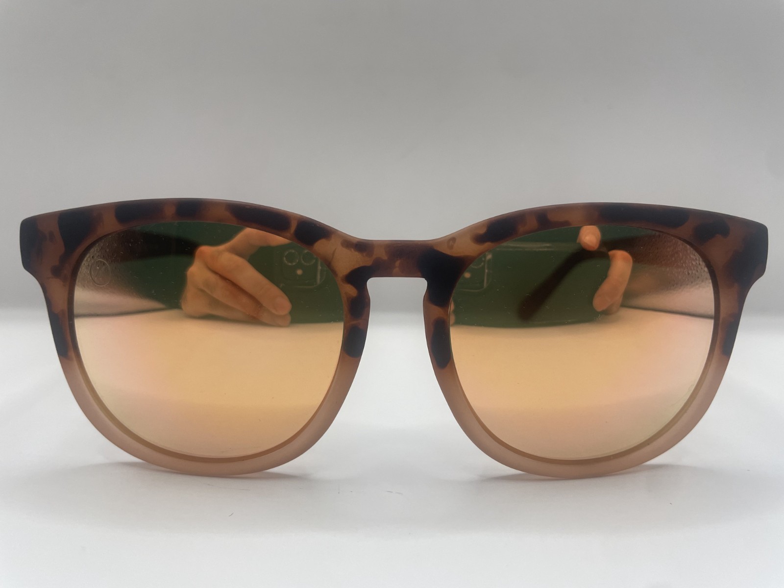 BLENDERS H SERIES HEART RUSH MATTE TORTOISE & PEACH CAT. 3 POLARIZED SUNGLASSES