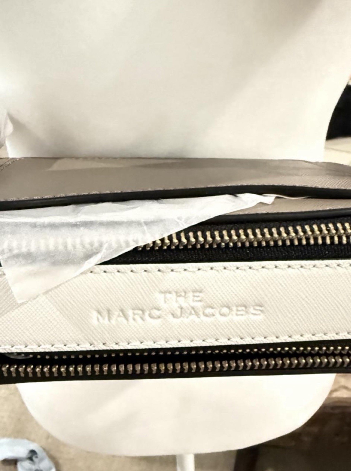 Marc Jacobs Snapshot Crossbody French Grey Multi M0014146 NWT Dust Bag $295
