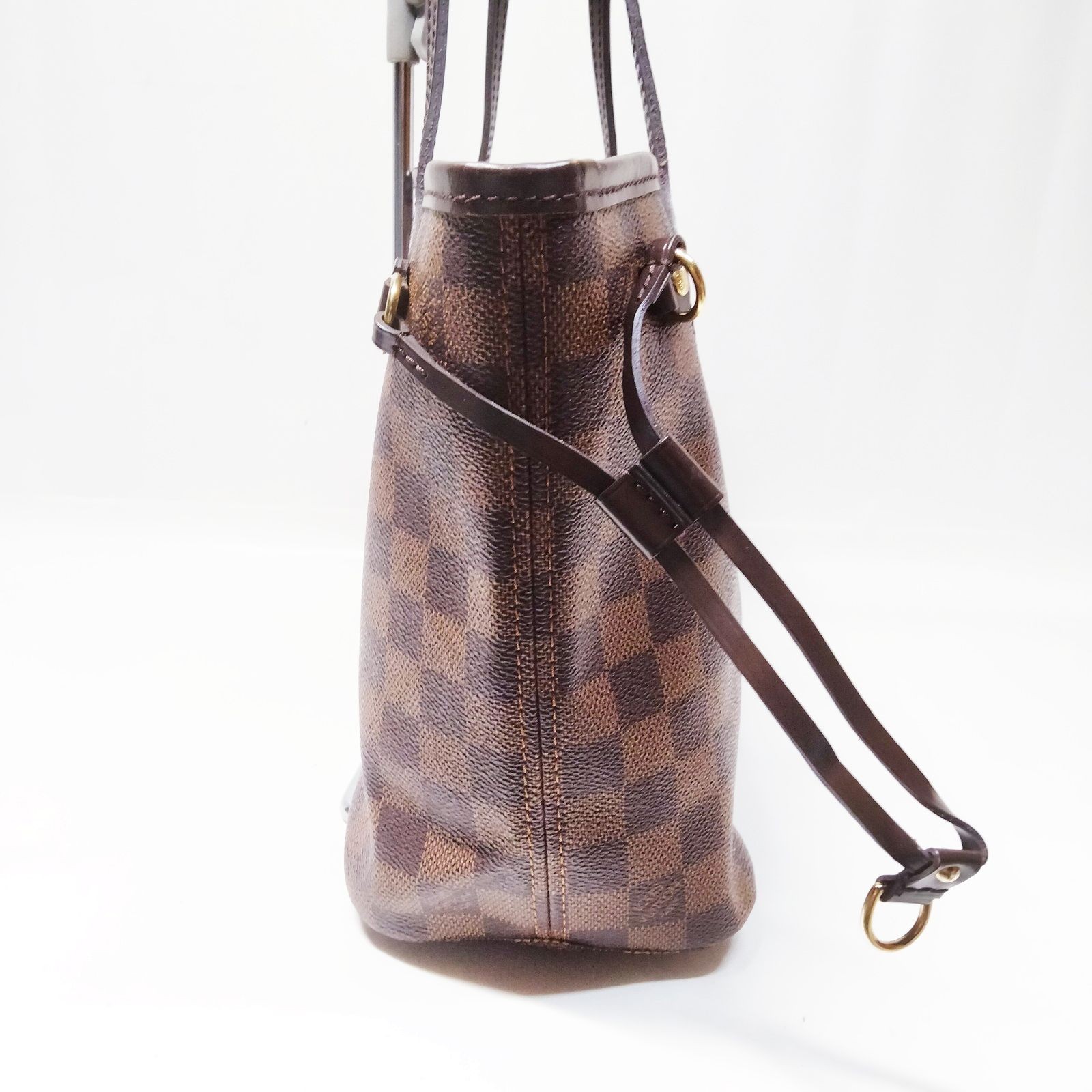 Louis Vuitton LV Tote Bag Neverfull PM Brown Damier 4001473