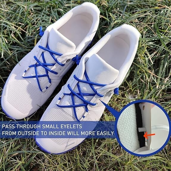 2 or 3 Pairs Elastic Shoe Laces Replacement Laces for on Cloud,Stretch round