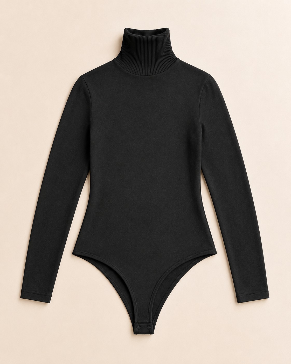 Cashmere Bodysuit Turtleneck Sweater