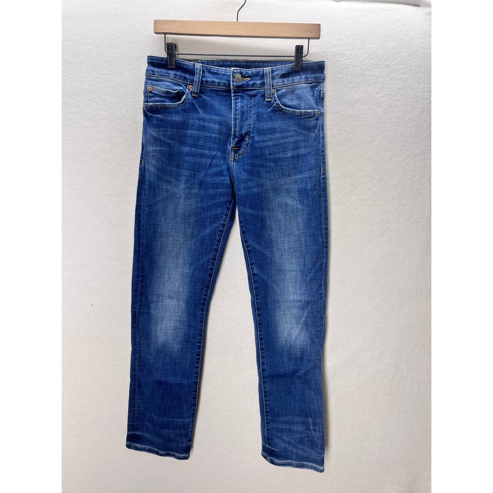 American Eagle Original Straight Jeans Mens 30×30 Blue Next Level Flex 3467