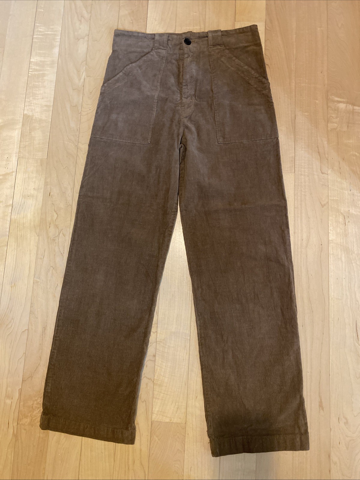 Prairie Underground Women’s Brown Carpenter Cords Size Medium, Excellent Cond.