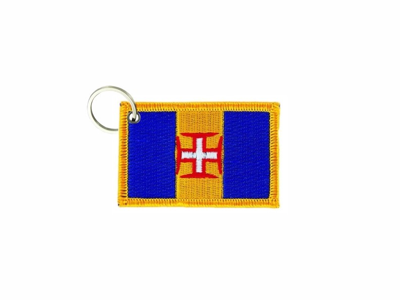 Keychain Brooch Patch Badge Flag Madeira Portugal