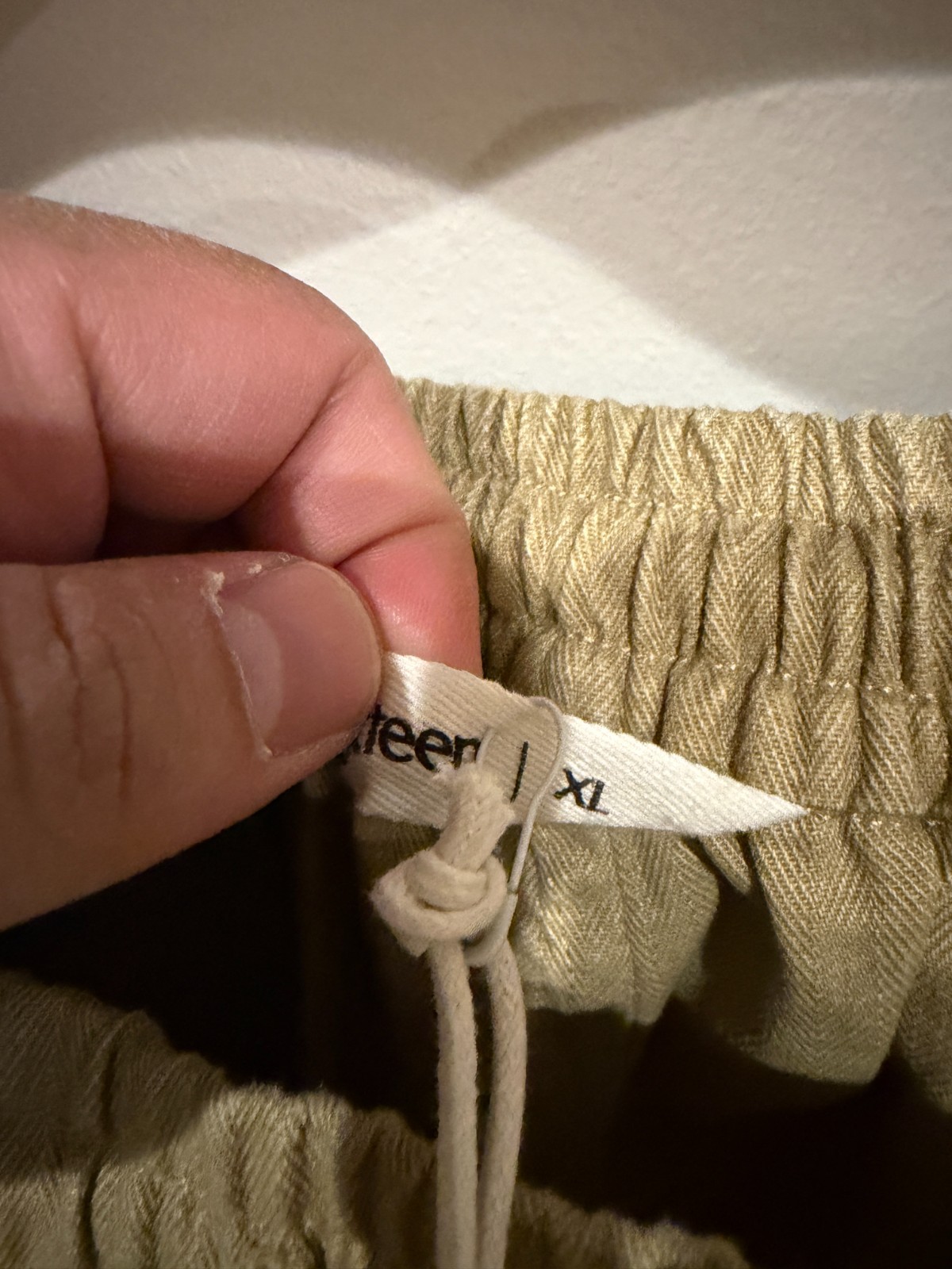 🔥 3Sixteen Olive Herringbone Twill Shorts XL