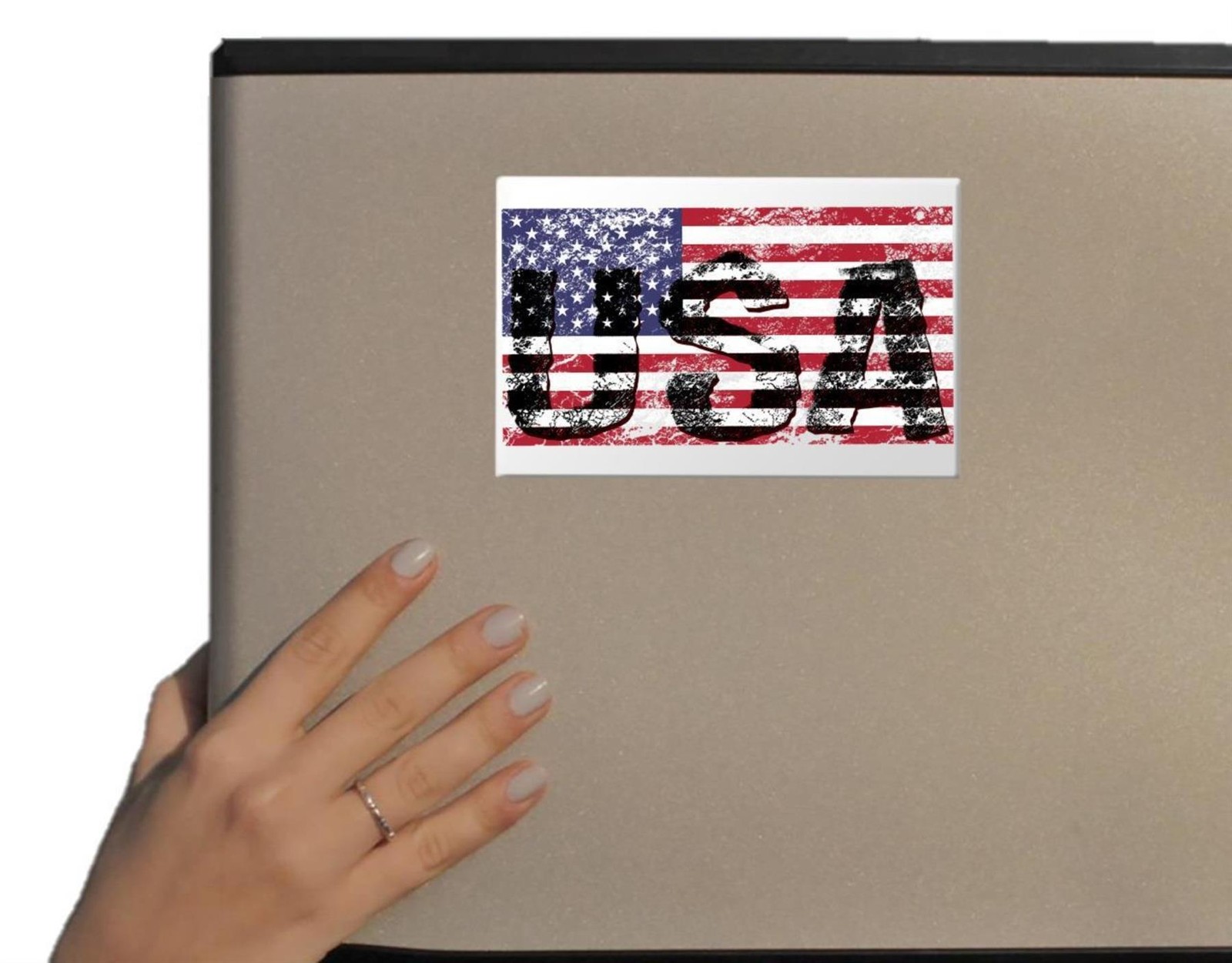 USA Flat Design Flag Fridge Magnet Pride Patriot National Ornament Travel gift