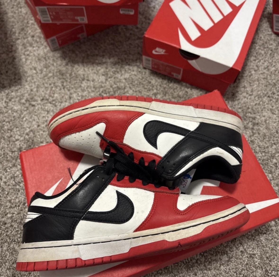 Nike Dunk Low Retro EMB NBA 75th Anniversary Bulls DD3363-100