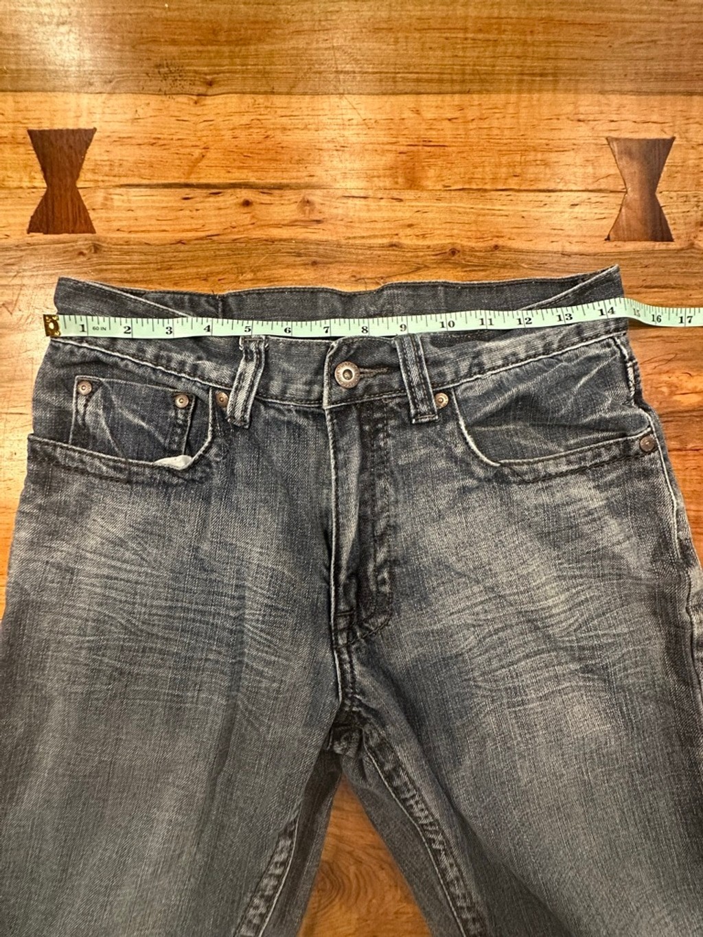 Flypaper Boot Cut Jeans W29 x L32 Casual Comfortable Denim Faded Blue