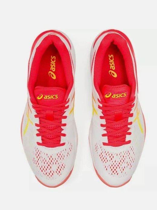 ASICS SKY ELITE FF 1052A024-100 WHITE/LASER PINK WOMEN’S TENNIS VOLLEYBALL SHOES