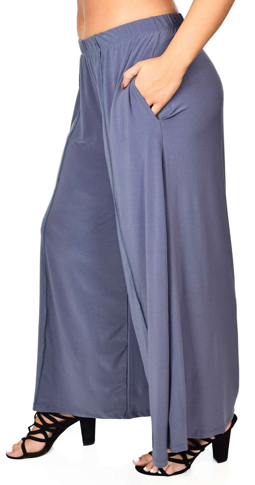 Relaxed fit, Pants, Wrinkleproof Pants, Plus Size Pants, Loose Fitting Boho Pala