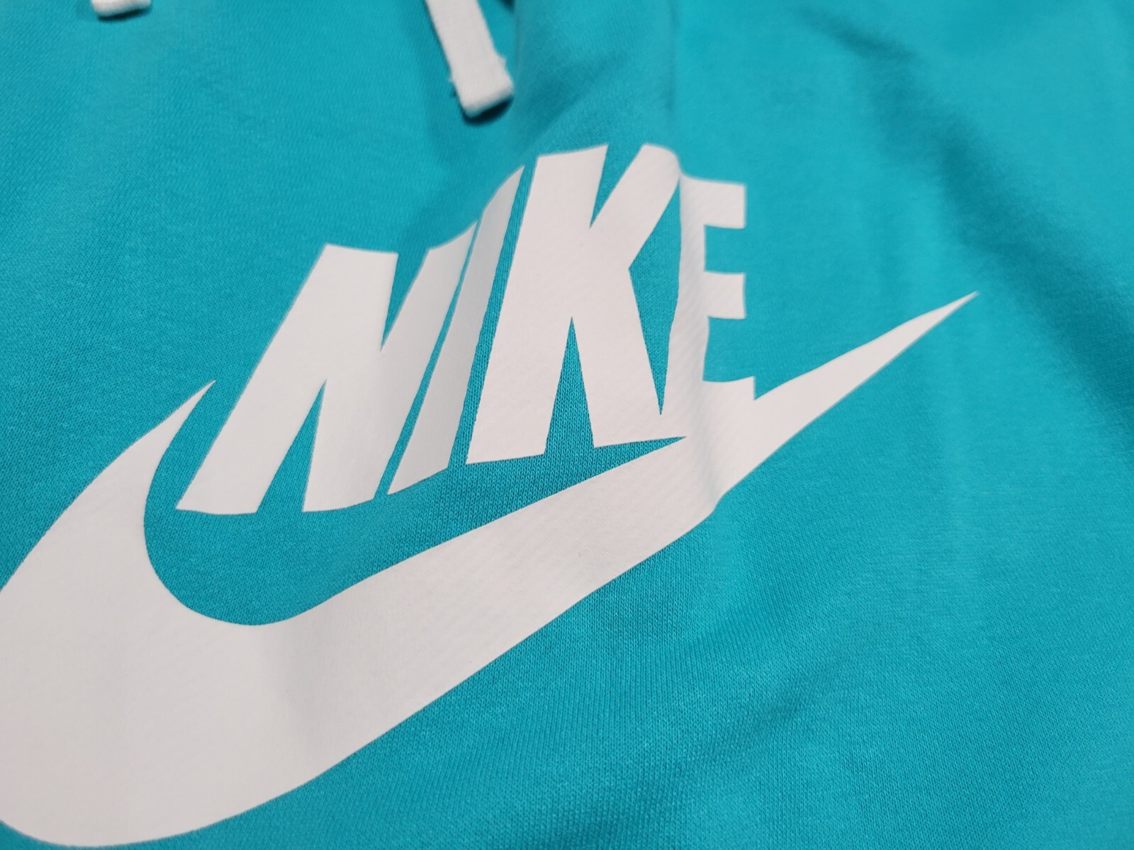 Nike Mens Sportswear Alumini Shorts Soft French Terry DX0502-345 Teal Blue