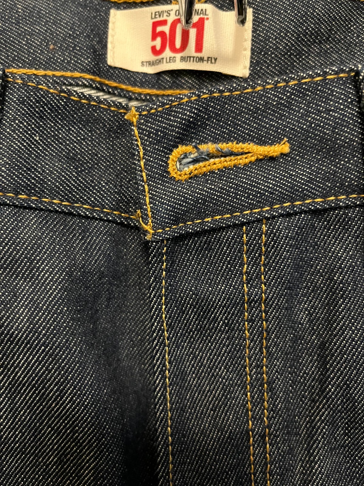 LEVI’S NEW 501 SHRINK-TO-FIT BUTTON FLY JEANS ROCKABILLY VINTAGE STYLE 34W x 29L