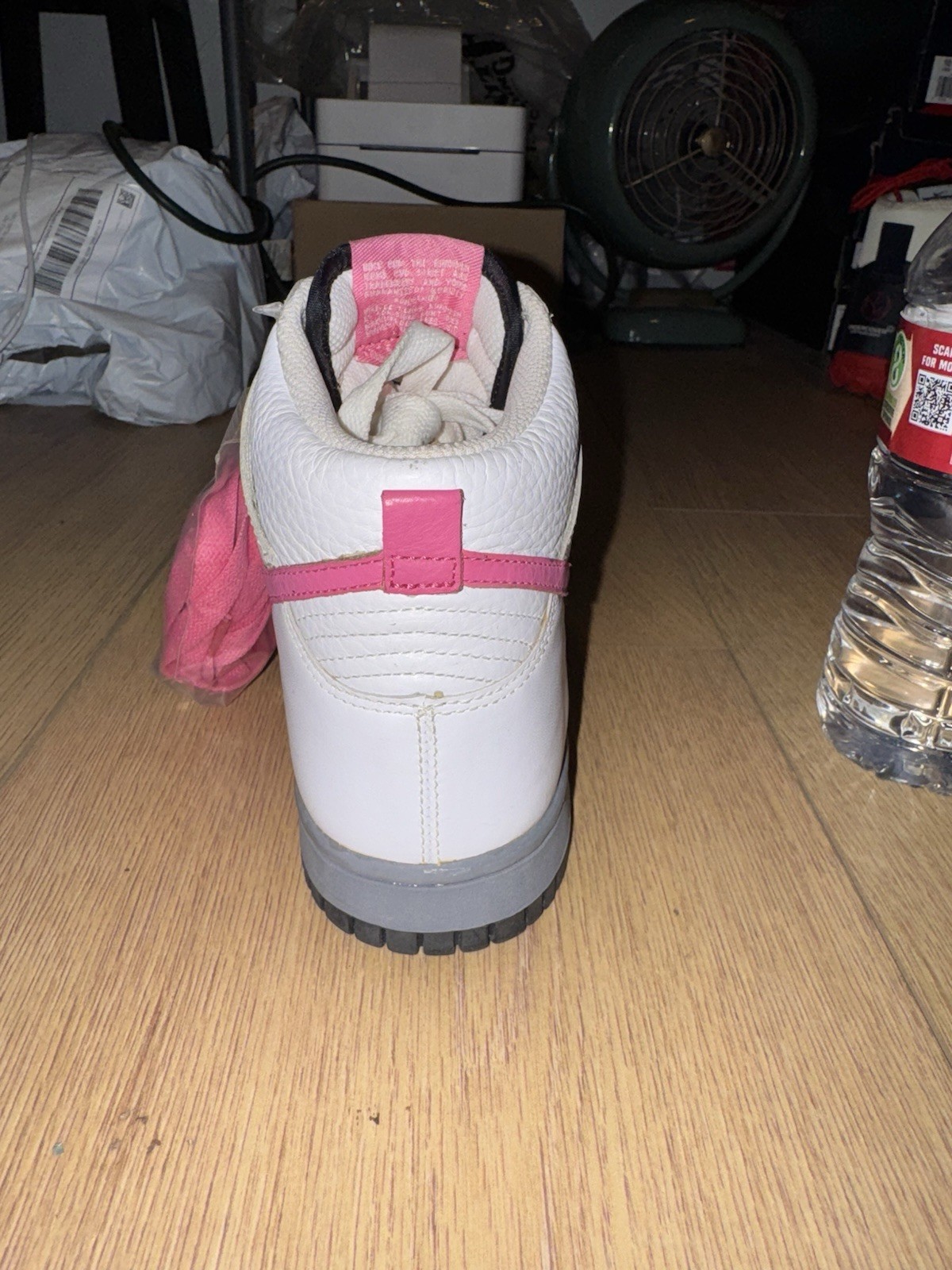 *RIGHT SHOE ONLY* Nike Dunk High Premium White Pink Clay (2008) 7W/5.5M NEW