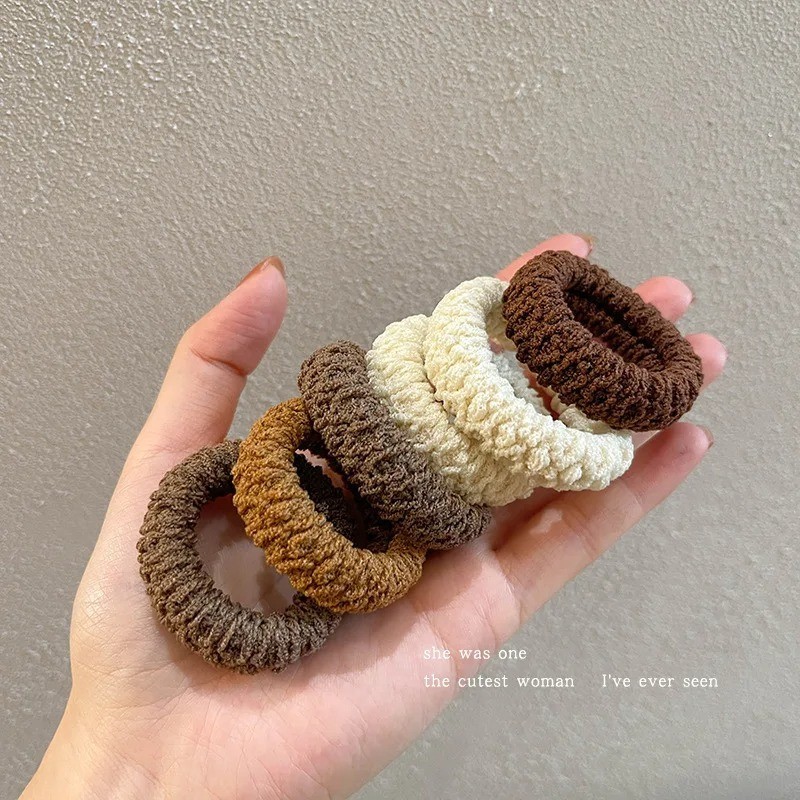 6pcs of Upgraded Wide And Thick Hair Ties, Fashionable for Ponytails And Buns