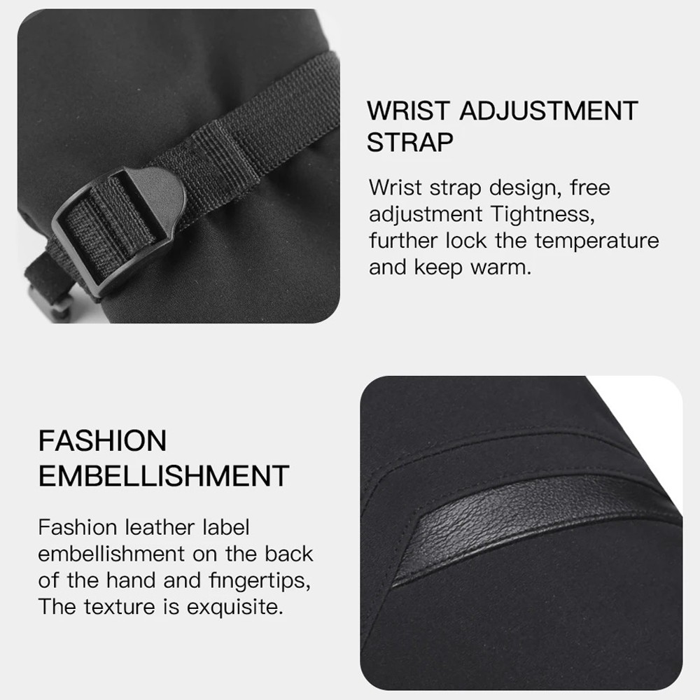 Waterproof Windproof Work Gloves Thinsulate Warm Winter Ski Gloves for Men Women
