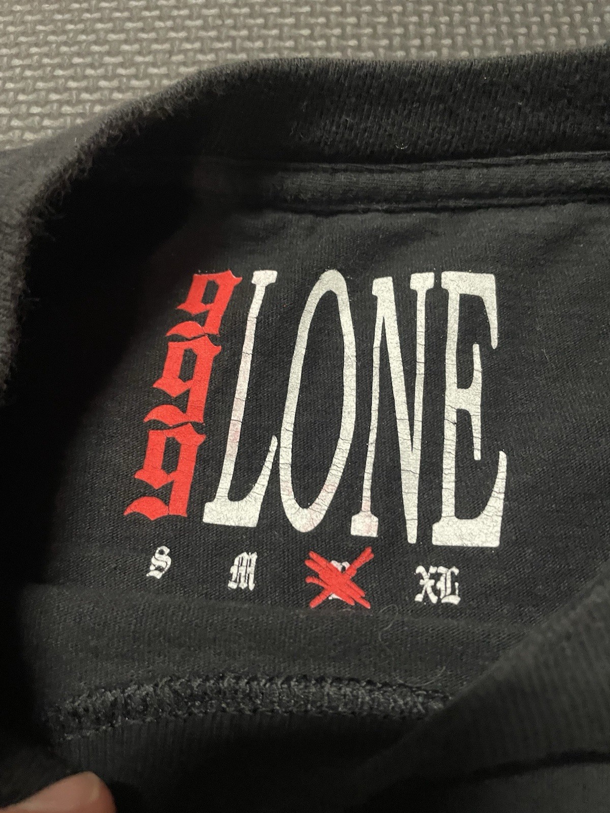 Vlone X Juice Wrld Barbed Wire Black Longsleeve Shirt Men’s Large