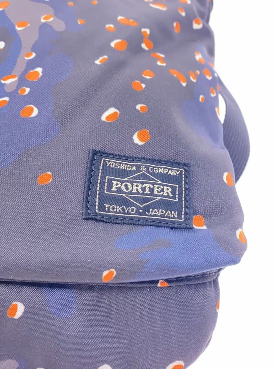 PORTER Shoulder Bag Denim BLK Camouflage